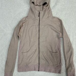 Lululemon Athletica Beige Hoodie Jacket